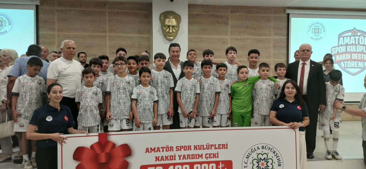 Muğla Büyükşehir Belediyesi'nden Amatör Spor Kulüplerine 30 Milyon 480 Bin TL Nakdi Destek 1